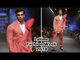 Karan Singh Grover ने किया Ramp Walk Lakme Fashion Week 2018 पर | LFW 2018