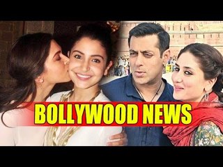 Deepika Padukone Kisses Anushka Sharma In Public | 17th Mar 2015