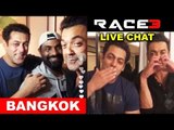 Salman Khan, Bobby Deol और Remo D'Souza ने किया Live Chat | Race 3 Bangkok शूट