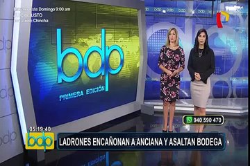Huacho: delincuentes armados asaltan bodega y se llevan más de 2 mil soles