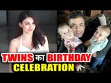 Soha Ali Khan पहुंची Karan Johar के Yash और Roohi के Birthday Party पर