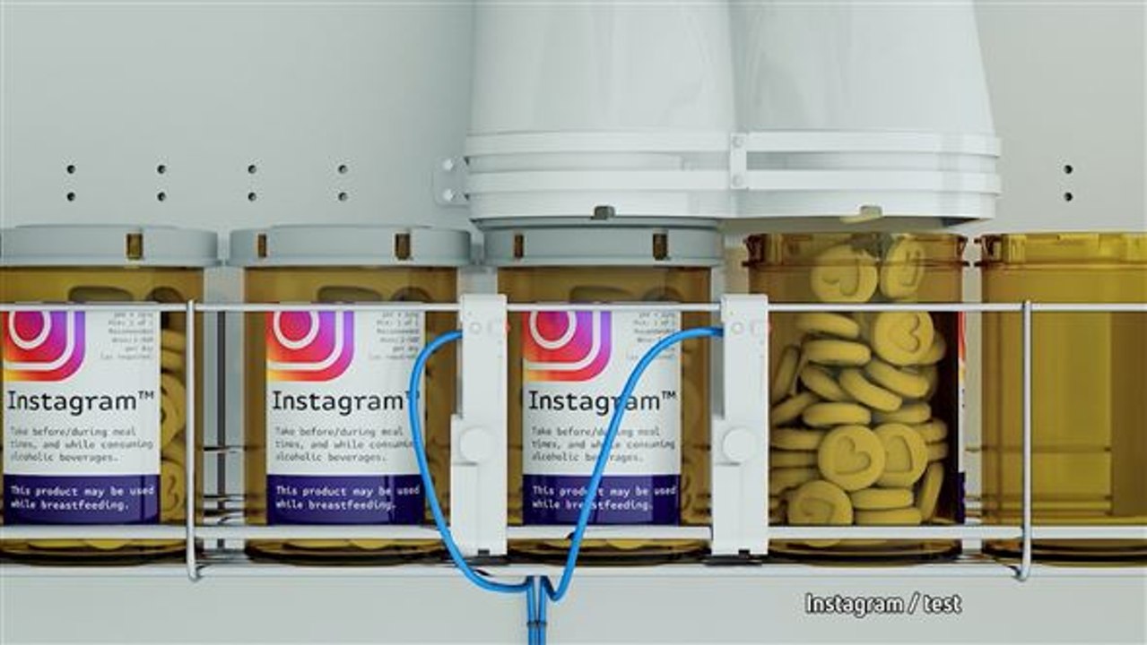Herzen aus dem automaten: video zeigt social-media-fabrik