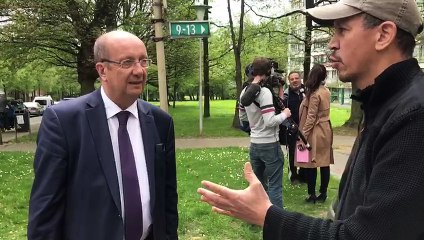 Un habitant du Peterbos interpelle Eric Tomas: "Il n'y a pas d'intégration sociale"