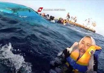 Overloaded Migrant Boat Tips Over, Prompting Dramatic Mediterranean Rescue