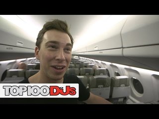 Hardwell Top 100 DJs interview on Jet to Brixton Academy