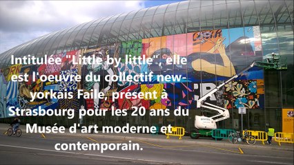 Une fresque monumentale sur la verrière de la gare de Strasbourg