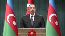 Cumhurbaşkanı Erdoğan, Azerbaycan Cumhurbaşkanı Aliyev ile Ortak Basın Toplantısında Konuştu -4
