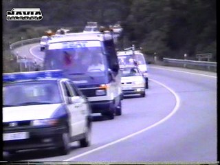 EL PASO DE LA ANTORCHA OLÍMPICA POR NAVIA 1992