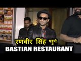 Ranveer Singh पोहचे Bastian Restaurant के बहार