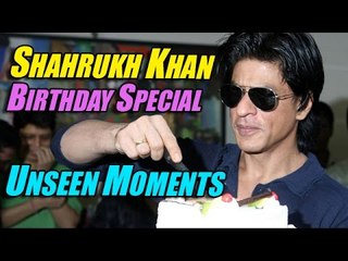 Shahrukh Khan's BIRTHDAY SPECIAL | Unseen Moments In BOLLYWOOD