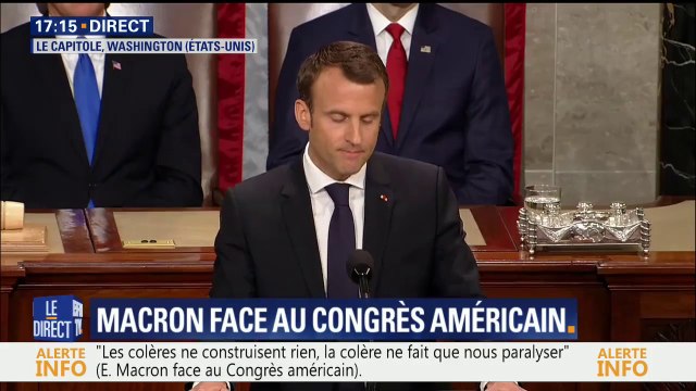 Macron: Avec Trump, nous contribuerons à la création d’un ordre mondial du 21e siècle pour le bien de nos concitoyens