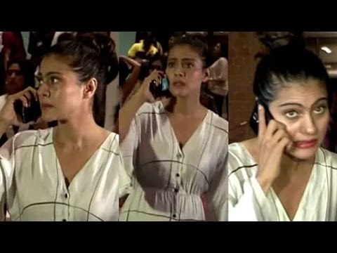 Teary-Eyed Kajol Walks Out Of An Event After Receiving A Phone Call