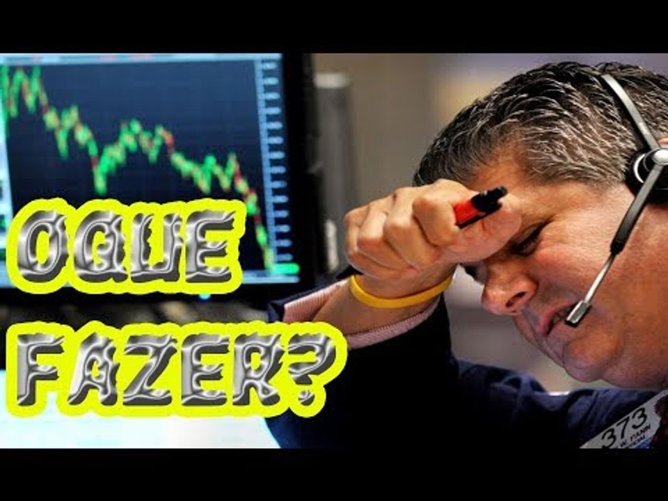 Porque o preço da Bitcoin, IOTA e outras CONTINUA CAINDO? Oque fazer? Como aproveitar da situação