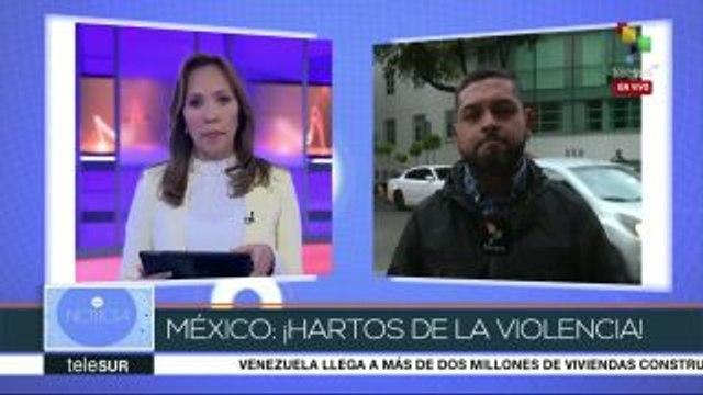 México: jóvenes pedirán plan de seguridad para estudiantes