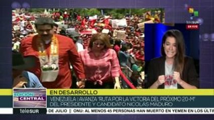 Avanzan campañas presidenciales de candidatos en Venezuela