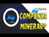 Compensa minerar Bitsend com CPU - Quanto vou ganhar minerando Bitsend - Saldo minerar Bitsend