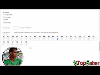 como configurar frete no permuta livre