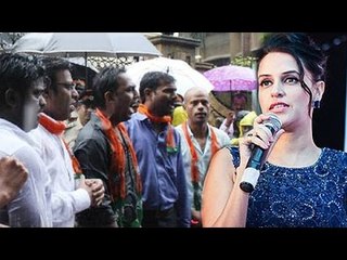 BJP Workers ATTACKs Neha Dhupia Over Anti Modi Statement