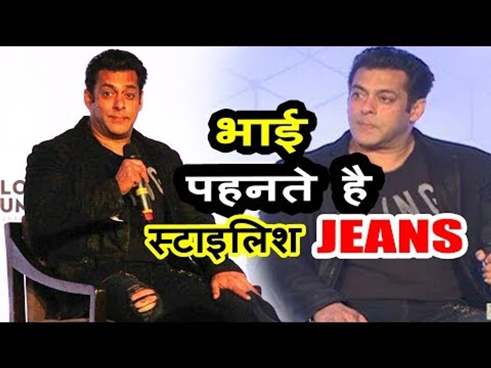Salman Khan Wears STYLISH TORN JEANS At An Event