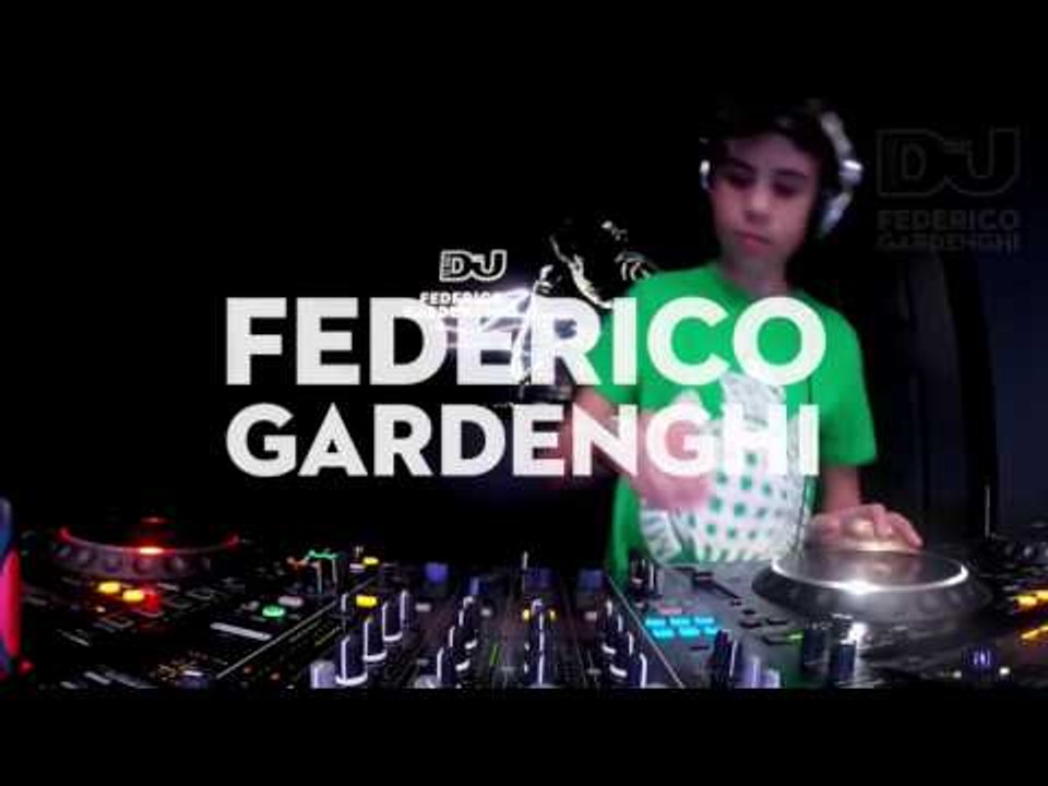 Federico Gardenghi - 12 Year Old Techno DJ - Exclusive Live DJ Set
