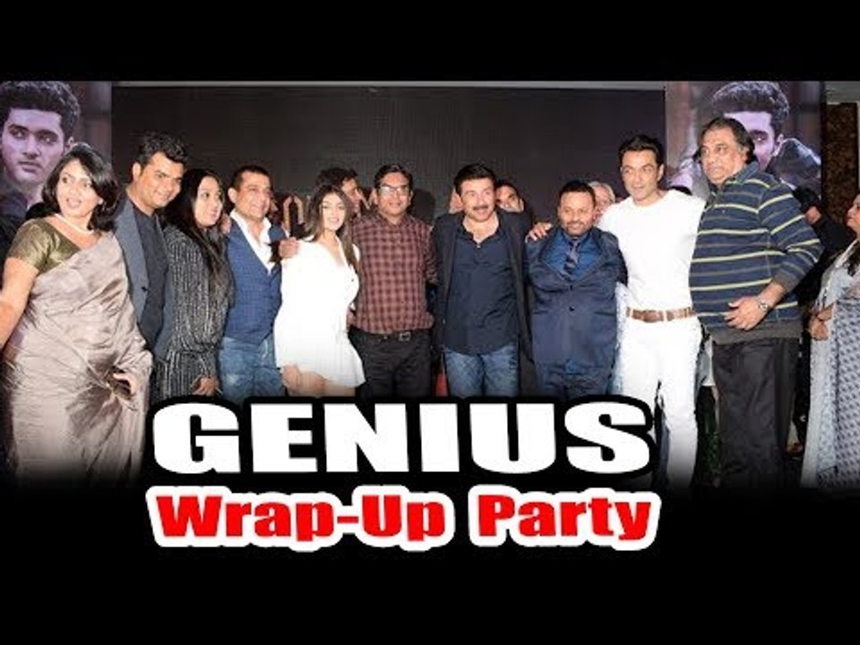 Genius मूवी की हुई Wrap-Up पार्टी | Sunny Deol | Introducing Utkarsh Sharma & Ishita