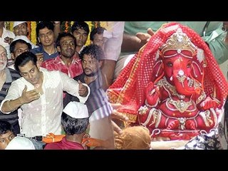 (Video) Salman Khan's Ganpati Celebrations 2015