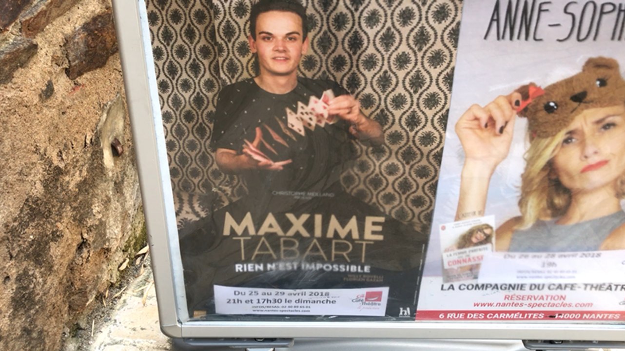 Maxime Tabart joue son spectacle « Rien n’est i...