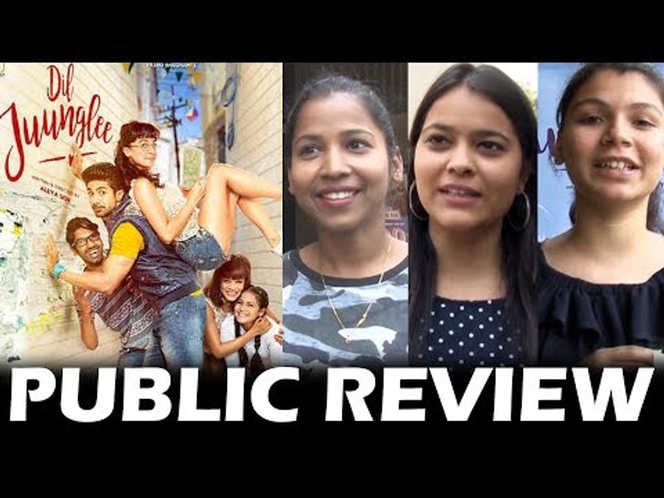 Dil Juunglee का PUBLIC रिव्यु   | Saqib Saleem, Taapsee Pannu