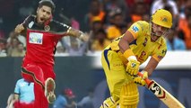 IPL 2018, CSK vs RCB : Suresh Raina Out for 11 runs, Umesh Yadav gets his wicket | वनइंडिया हिंदी