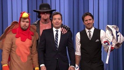 Undertaker scares Jimmy Fallon on his show