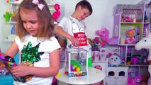 ЧЕЛЛЕНДЖ Автомат с Шариками  LOL Катя и Макс  Роблокс игрушки Minecraft ⁄ Toys Dispenser Challenge new video 2018