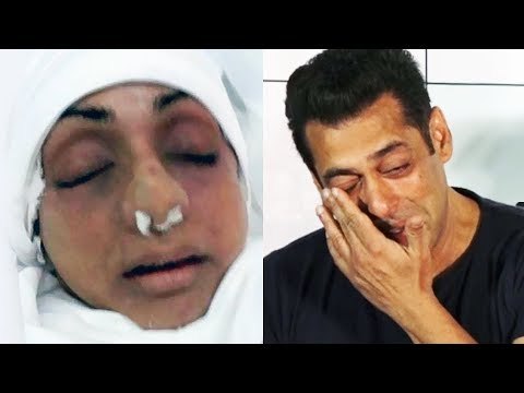 Salman Khan की आँखो में आये आशु Sridevi को आखरी बार देखकर