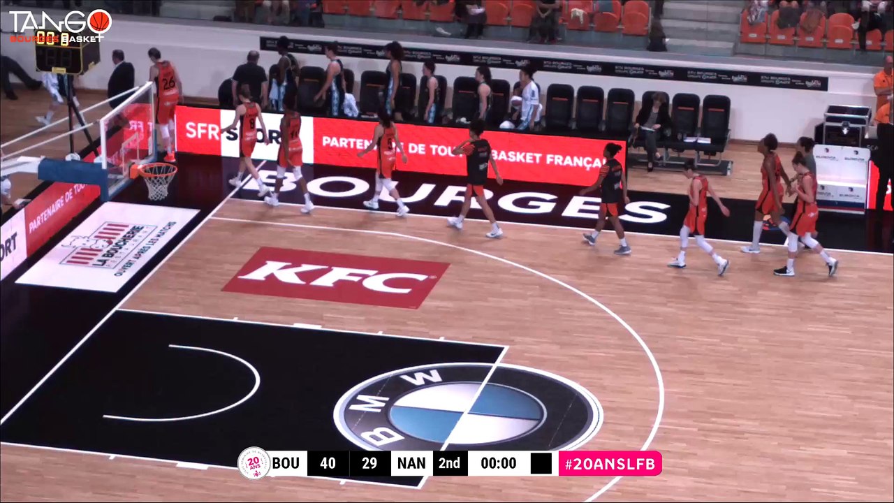 LFB 17/18 - PO 1/4 aller : Bourges - Nantes Rezé