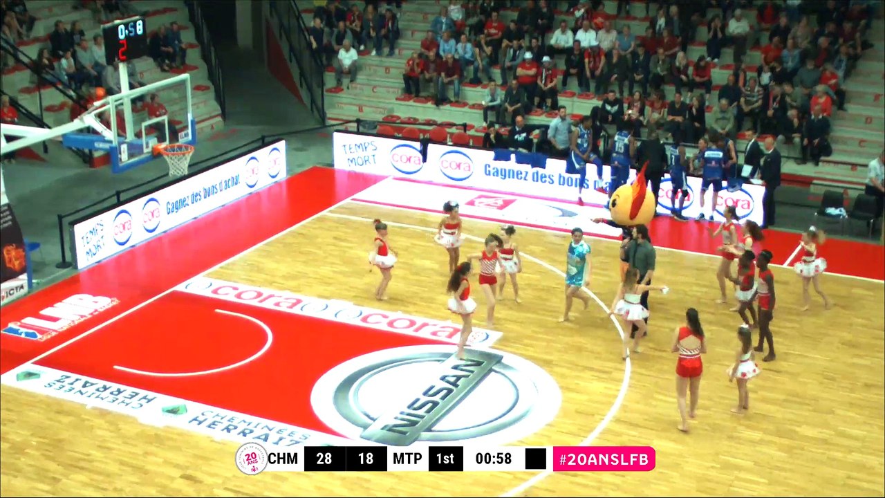LFB  17/18-  PO 1/4 aller : Charleville-Mézières - Lattes Montpellier