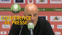 Conférence de presse Valenciennes FC - FC Sochaux-Montbéliard (2-2) : Réginald RAY (VAFC) - Peter ZEIDLER (FCSM) - 2017/2018