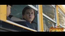 Spiderman School Bus Scene Leak Avenger Infinity War _ Avenger Infinity War Scene _ Clip Leaked