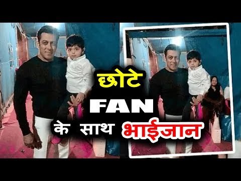 Salman Khan ने किया अपने नहने FANS के साथ Pose Yamla Paglaa Deewaana 3 के Sets