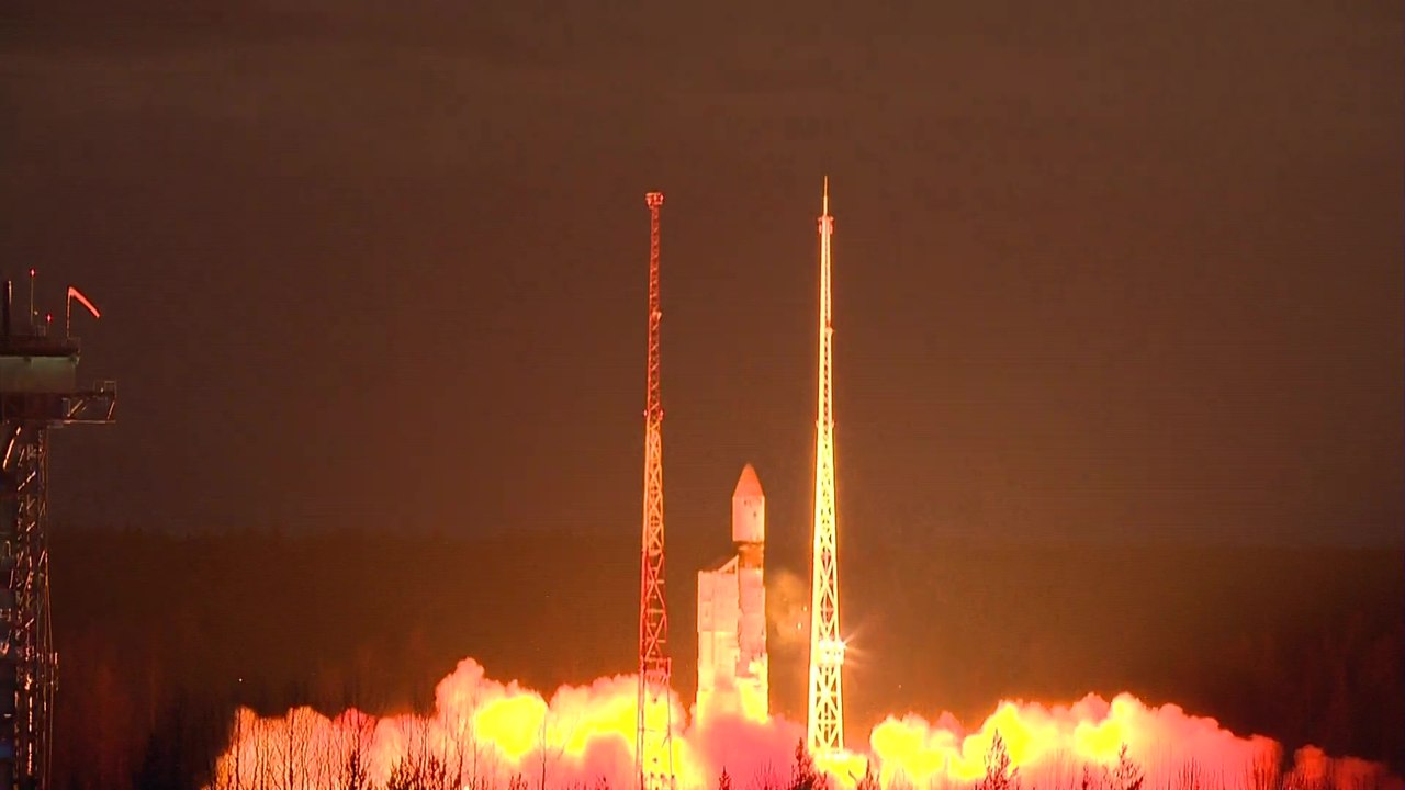 Launch of Russian Rokot with Sentinel 3B ESA Satellite