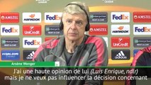 Transfert - Wenger a ''une haute opinion'' de Luis Enrique