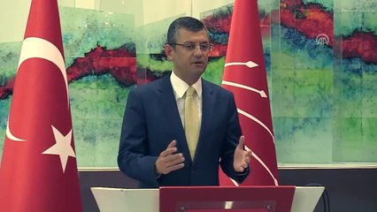 CHP Grup Başkanvekili Özel: "Chp, Hiçbir CHP'linin İtiraz Etmeyeceği Bir Adayın Tespitinin...