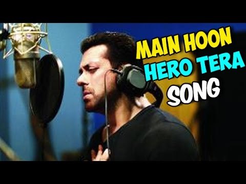 Main Hoon Hero Tera | Salman Khan Records Song For HERO