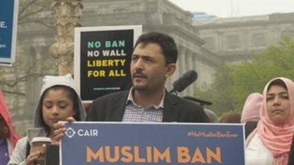 Trump defiende su poder para vetar a musulmanes ante un Supremo dividido