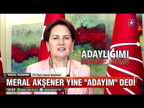 Meral Akşener CHP Ziyaretinde noktayı koydu 100 bin imza ile adayım