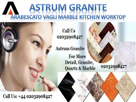 Get Arabescato Vagli Marble Kitchen Worktop in London
