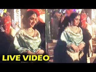 Sridevi का लास्ट वीडियो फॅमिली के साथ दुबई मैं Mohit Marwah की शादी मैं