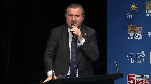AK Parti Fatih Gençlik Kolları 5. Olağan Kongresi - Gençlik ve Spor Bakanı Bak (2) - İSTANBUL