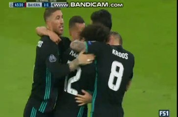 Marcelo Super Goal Bayern Munich 1-1 Real Madrid 25.04.2018