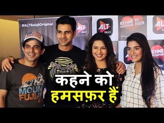 Divyanka Tripathi और Vivek Dahiya पोहचे Kehne Ko Humsafar Hain की Special स्क्रीनिंग पर | ALT Balaji