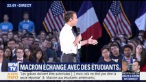 Macron aux étudiants américains: 