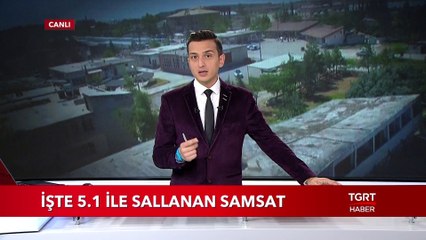 5.1 İle Sallanan Samsat Havadan Görüntülendi